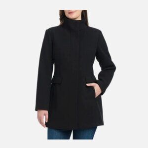 Vince Camuto Women's Full Zip Jacket Coat, Black